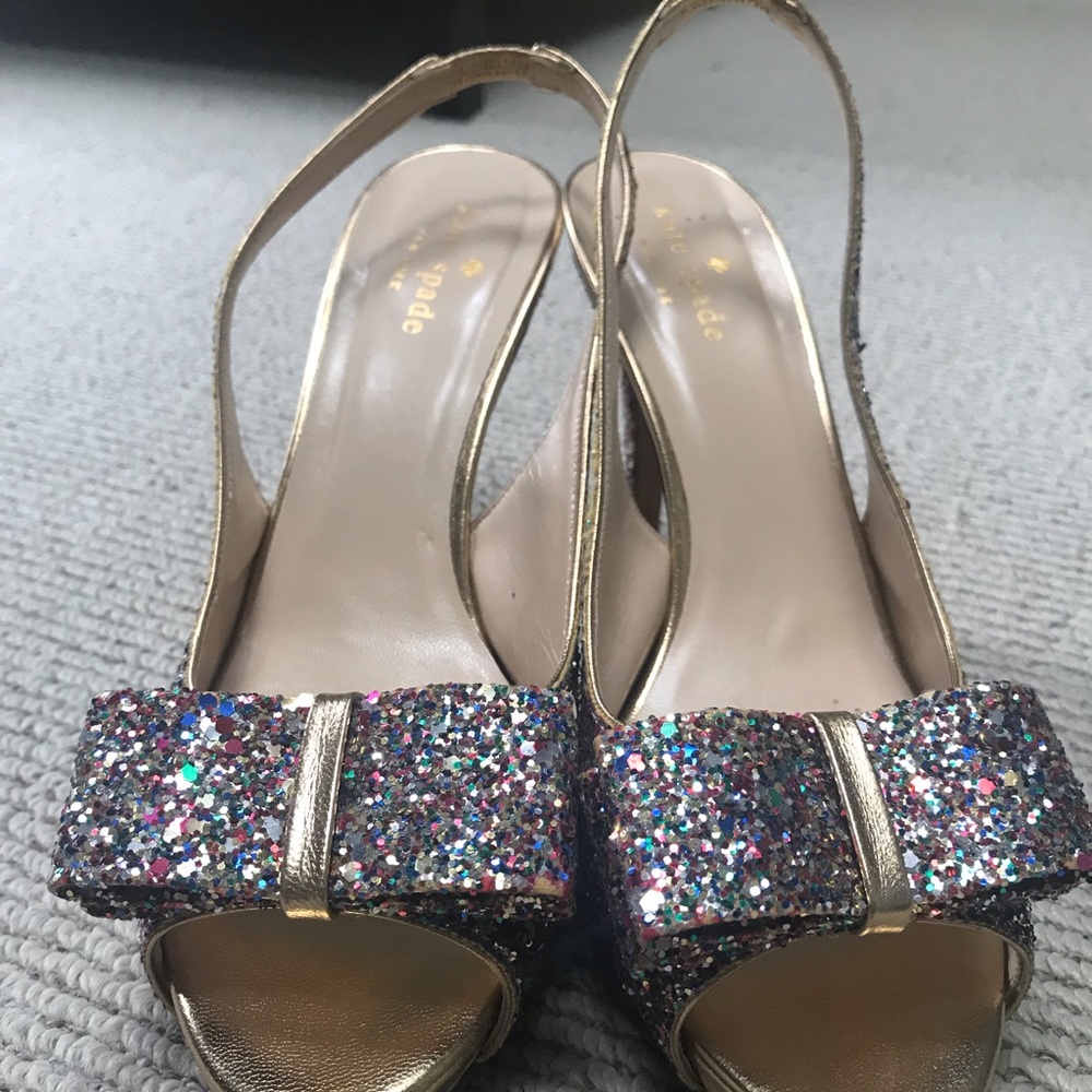 Kate Spade sparkly heels